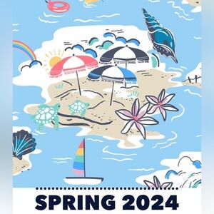 Vera Bradley Grand Tote ✨ Beach Treasures | cotton quilted washable large